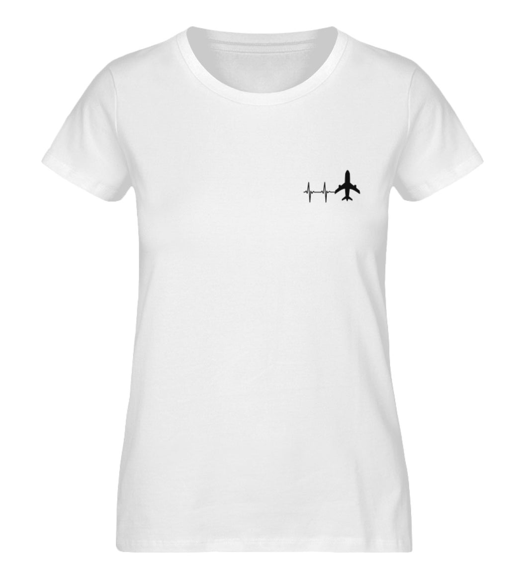 Herzschlag - Pilotinnen T-Shirt Bio